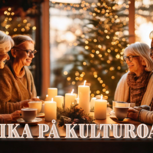 Julfika i lugn och ro – första advent på Kulturoasen!