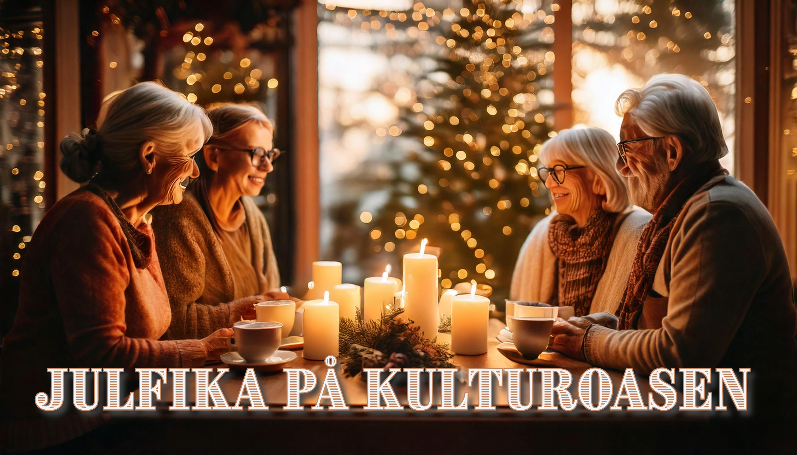 Julfika i lugn och ro – första advent på Kulturoasen!